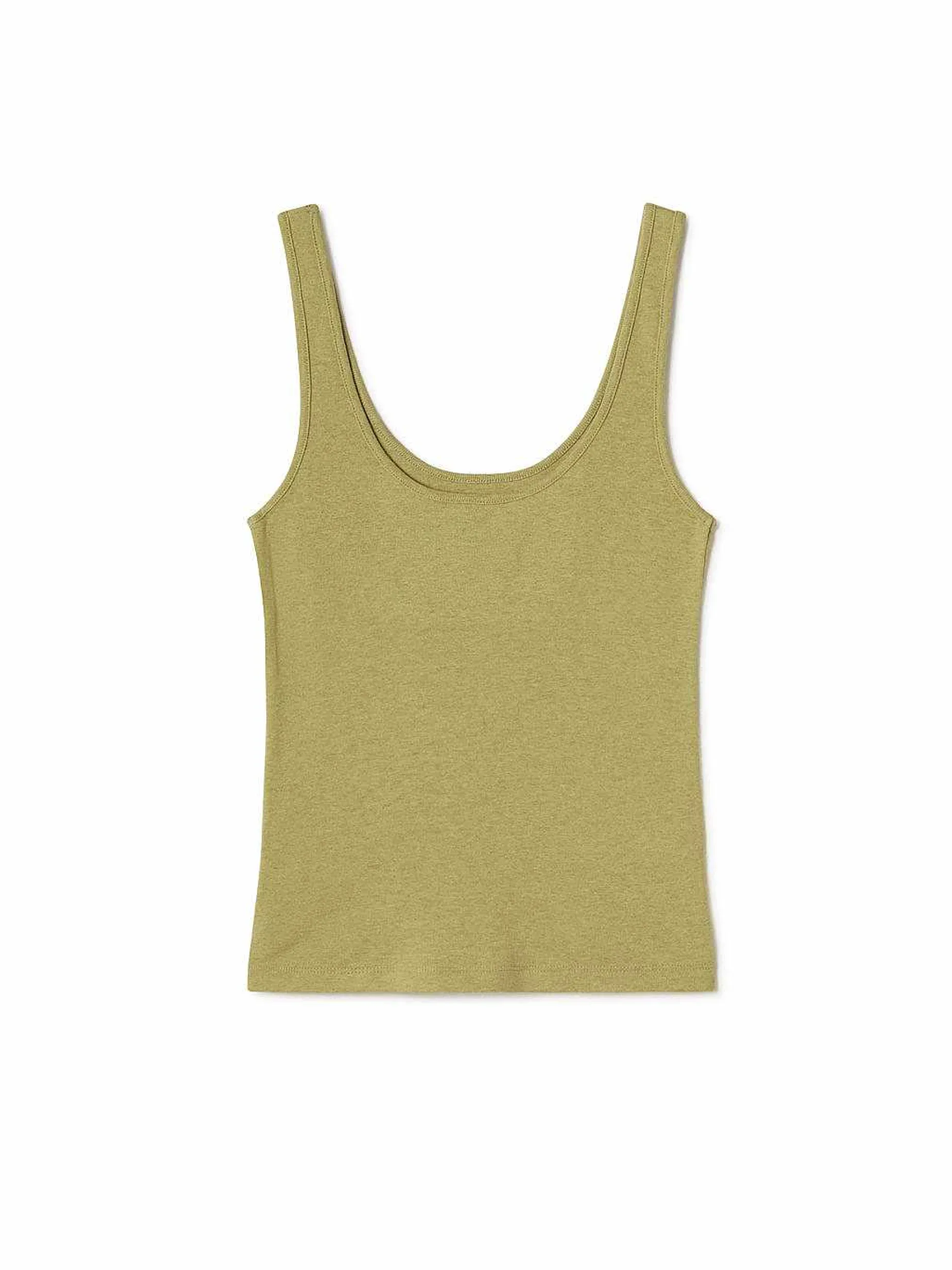 Recyceltes Rib-Tanktop